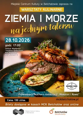 Warsztaty kulinarne „Ziemia i morze na jednym talerzu”